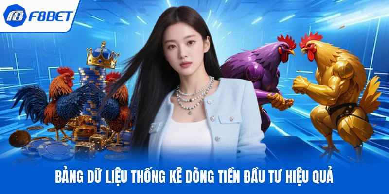 Bảng dữ liệu thống kê dòng tiền đầu tư hiệu quả