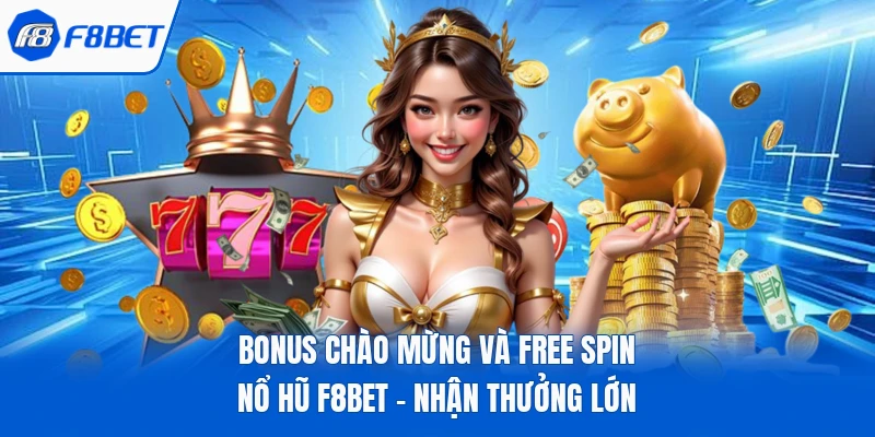 Bonus Chào Mừng Và Free Spin Nổ Hũ F8bet - Nhận Thưởng Lớn