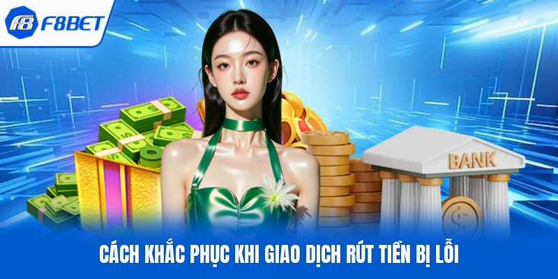 Cách khắc phục khi giao dịch rút tiền bị lỗi