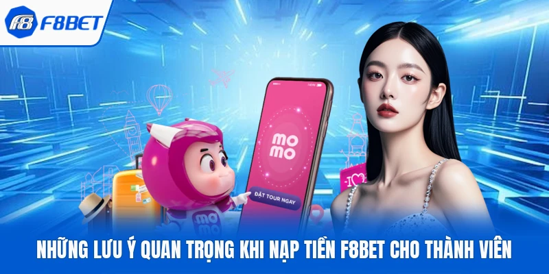 Những Lưu Ý Quan Trọng Khi Nạp Tiền F8Bet Cho Thành Viên