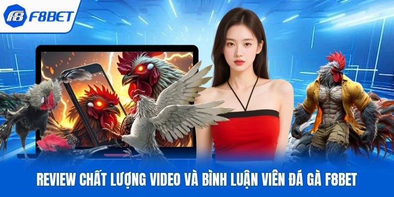 Review chất lượng video và bình luận viên đá gà F8Bet