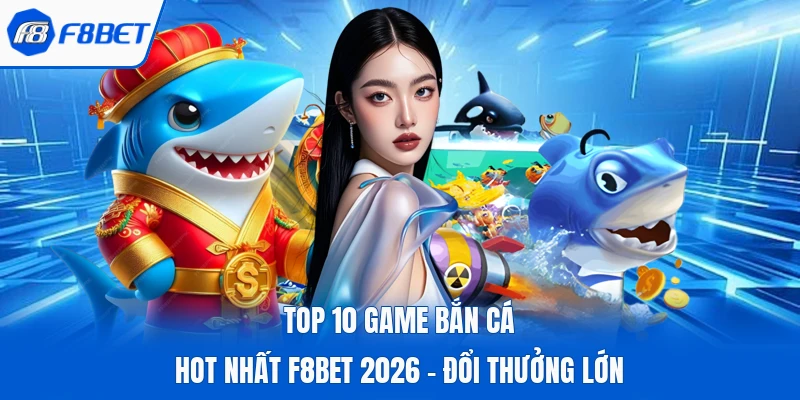 Top 10 Game Bắn Cá Hot Nhất F8bet 2026 - Đổi Thưởng Lớn